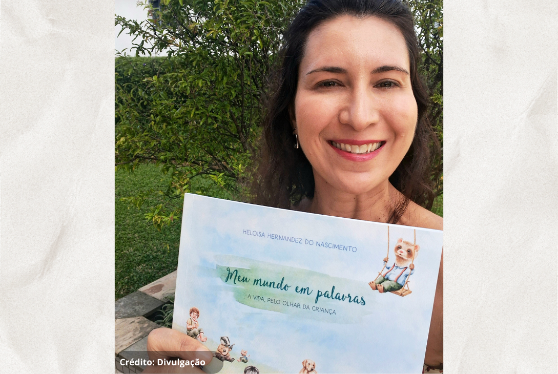 Foto da escritora entrevistada Heloisa Hernandez.
