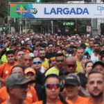 Foto de uma das edições da Corrida Tribuna FM 10K.