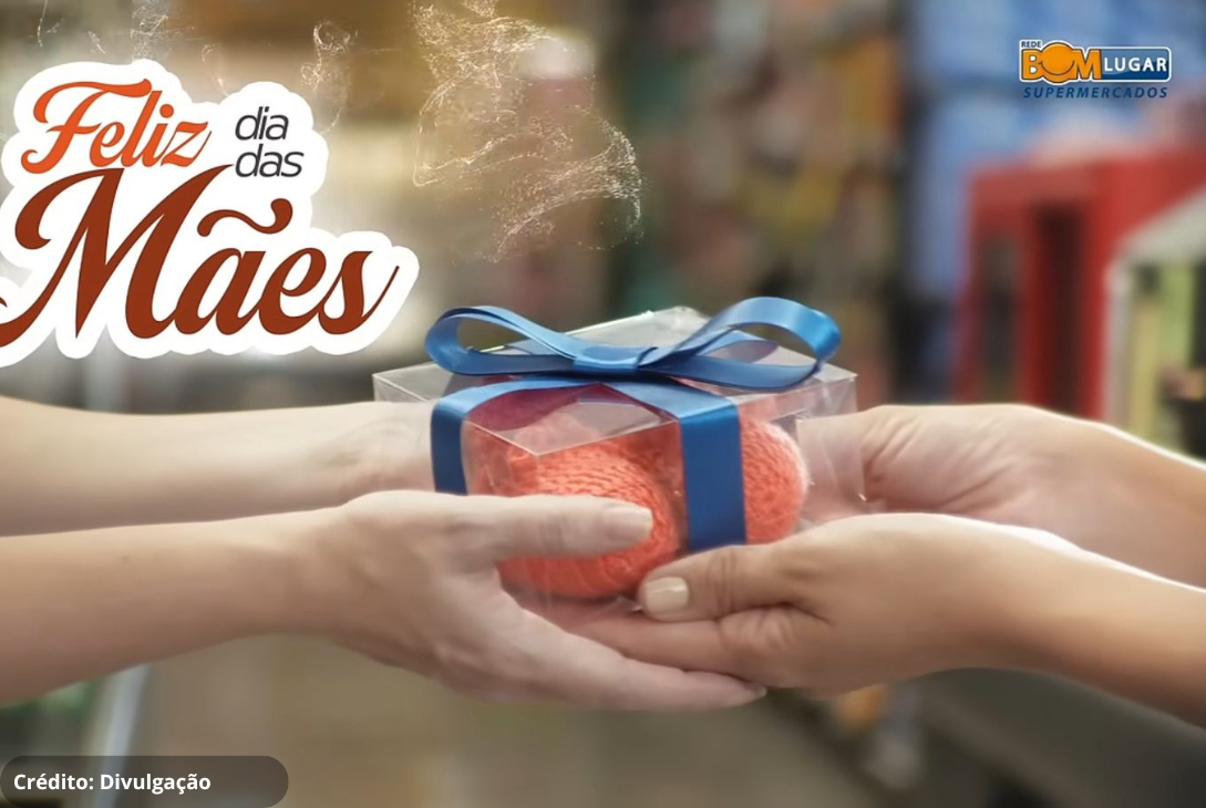 Foto-print da campanha da rede de supermercados.