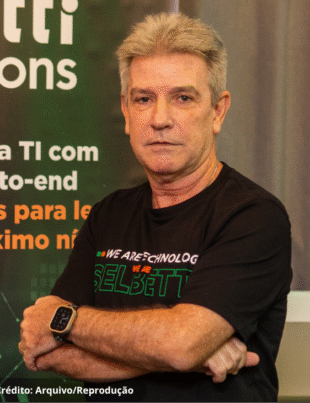 Foto de Marcelo Mathias Cereto, Head da unidade de negócio Selbetti IT Solutions na Selbetti Tecnologia.