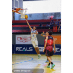 Foto de uma das competições do regional nordeste de basquete 3x3.