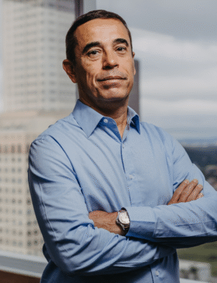 Foto de Rudnei Rocha, novo CIO anunciado da SIS Innov & Tech.
