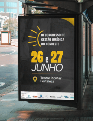 Foto-montagem do banner do evento no Blue Note RJ.