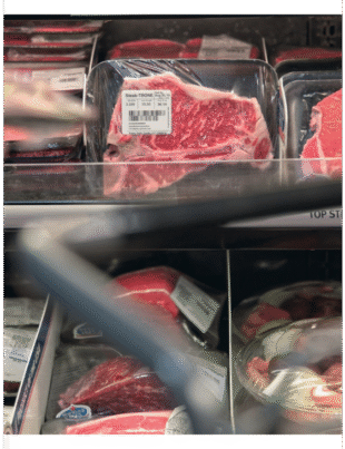 Imagem de carnes embaladas.