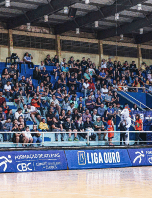 Foto de evento esportivo.