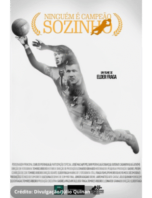 Cartaz do filme Ninguém é campeão sozinho;