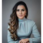 Foto da autora do artigo, a psicóloga Adrielle Lopes.