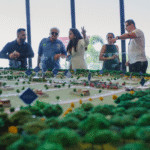 Evento de lançamento do Jardim Grécia.