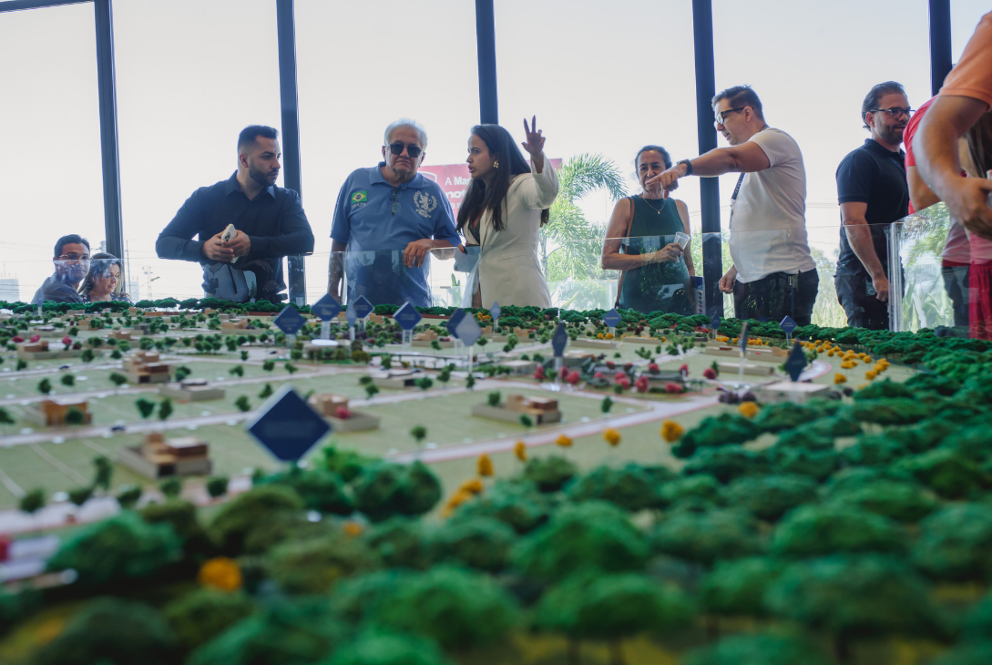 Evento de lançamento do Jardim Grécia.
