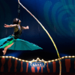 Foto-cena do espetáculo apresentado pelo Circo Zanni.