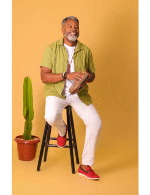 Foto do artista entrevistado.