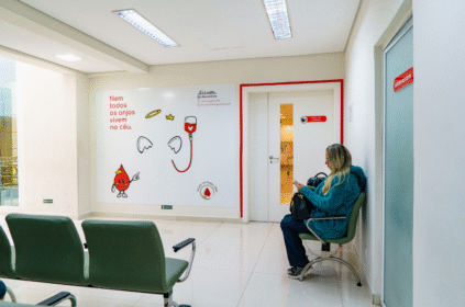 Foto do GSH Banco de Sangue de São Paulo.