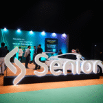 Imagem do palco do evento Senior Experience.