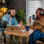 Imagem ilustrativa de um podcast.