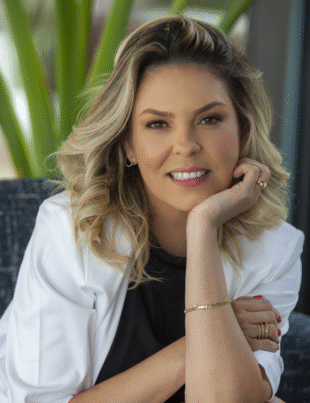 Foto da catarinense criadora da Startup.