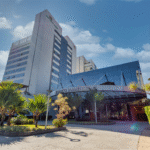 Foto da fachada do Wyndham Garden Nortel.