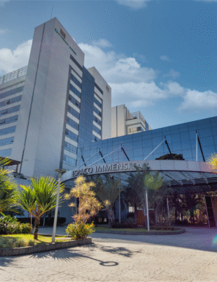 Foto da fachada do Wyndham Garden Nortel.