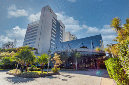 Foto da fachada do Wyndham Garden Nortel.