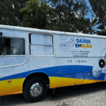 Foto do Ônibus Novembro Azul do Cerbras.