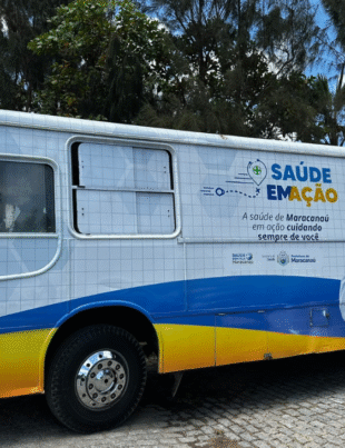 Foto do Ônibus Novembro Azul do Cerbras.