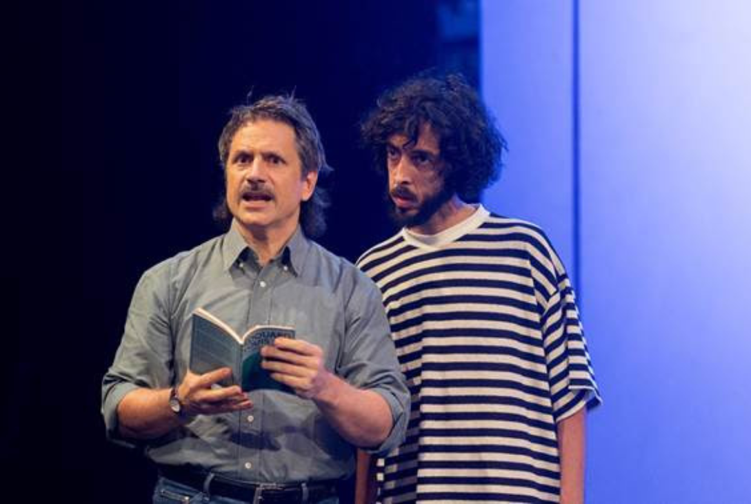 Cena do espetáculo Papaizinho.