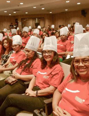 Foto de uma das aulas do projeto.