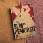 Montagem com capa do livro.