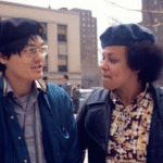 Virgo Lee (I Wor Kuen) & Aida Causeat (Young Lords Party), NYC, ca. 1971. Fotografia de Corky Lee.