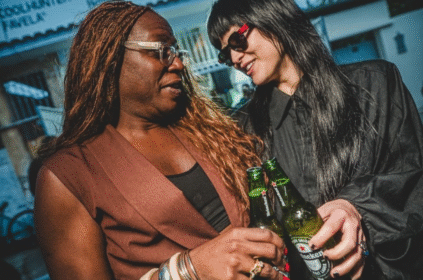 Foto de Ana Clara Watanabe e Rafaela Pinah.