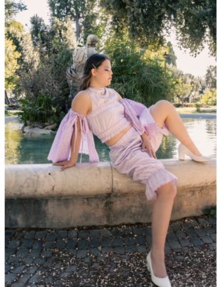 Foto de ensaio fotográfico de Pietra Silvestri.