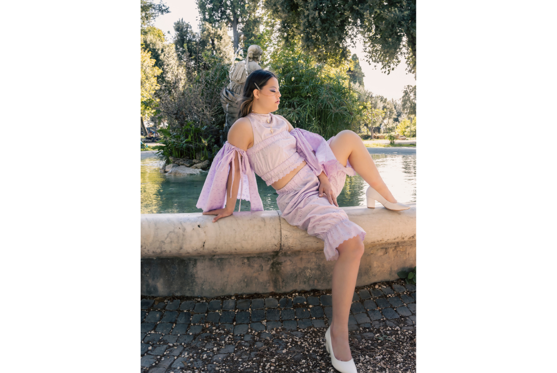 Foto de ensaio fotográfico de Pietra Silvestri.