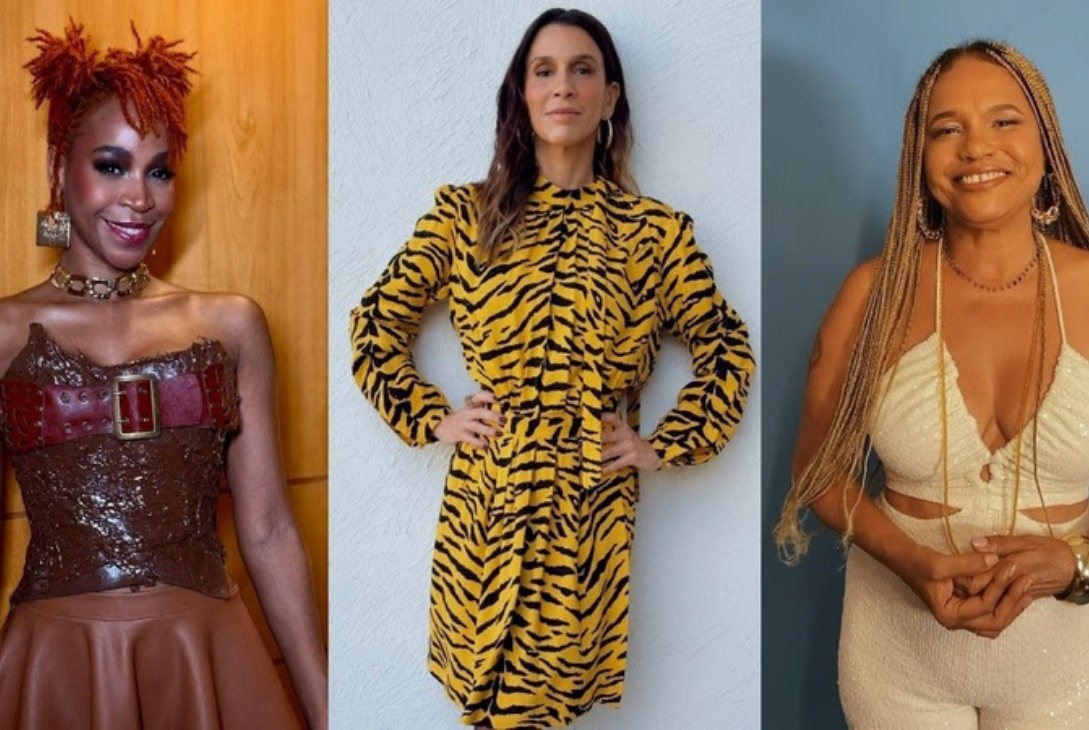 Foto das apresentadoras do WME Awards by Billboar.