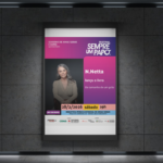 Mockup com banner do evento.