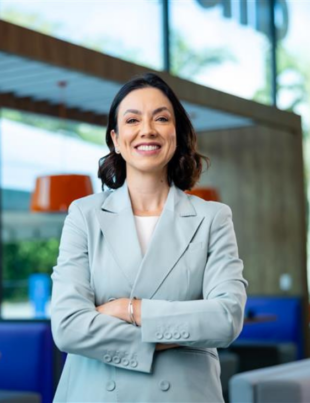 Foto da CEO da AMcom..