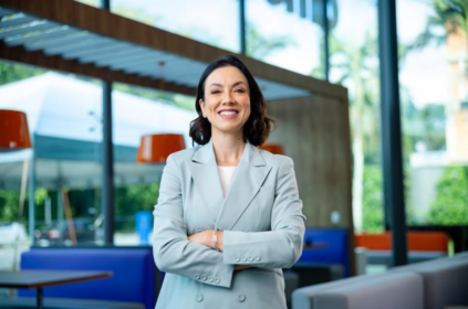 Foto da CEO da AMcom..