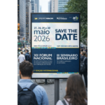 Mockup com banner do evento.