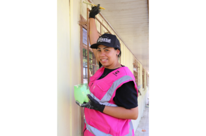 Foto da empresária curitibana.