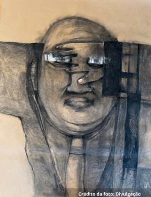 Foto de um dos quadros da exposição 'Morfeu'.