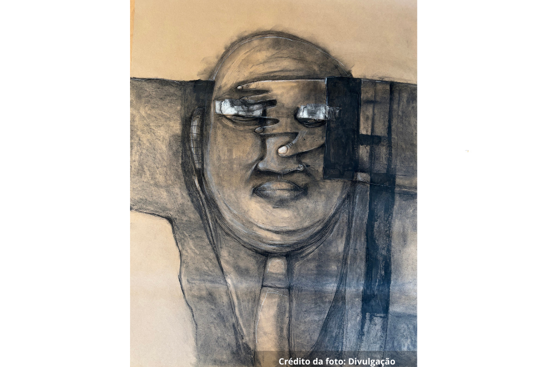 Foto de um dos quadros da exposição 'Morfeu'.