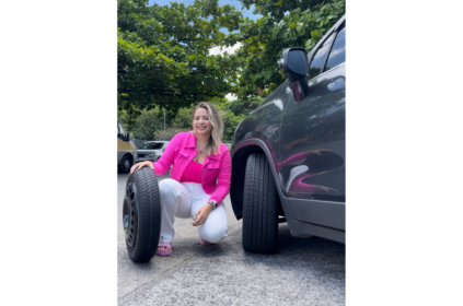 Foto da empresária goiana.