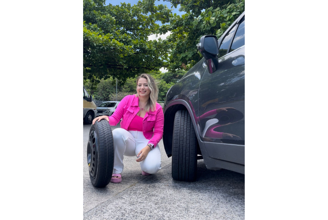 Foto da empresária goiana.