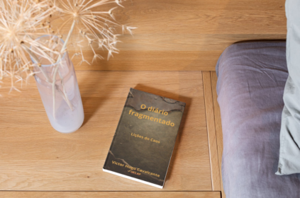 Mockup com capa do livro.