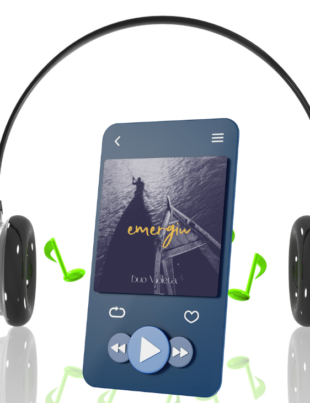 Mockup com capa do single.