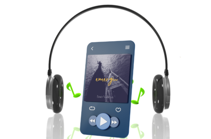 Mockup com capa do single.