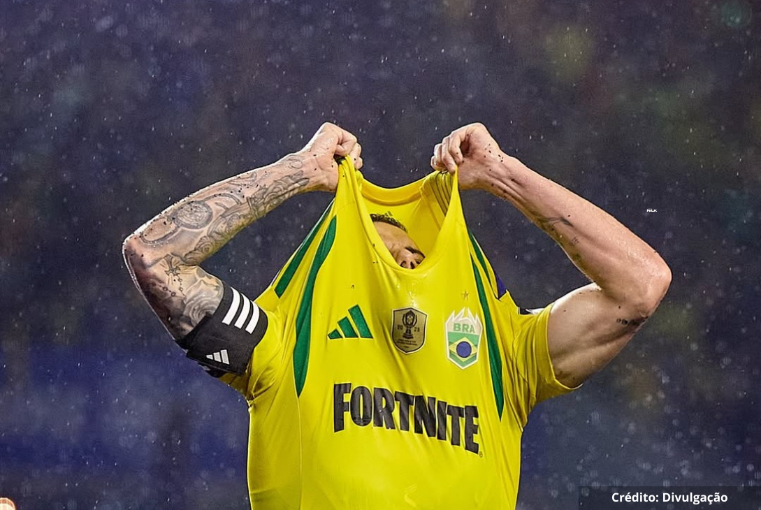 Imagem de jogo da Kings League.