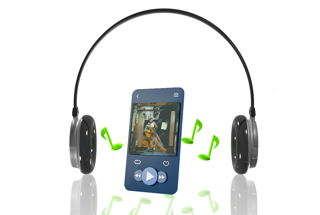 Mockup com capa do álbum.