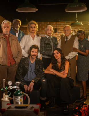 Foto do elenco do filme.