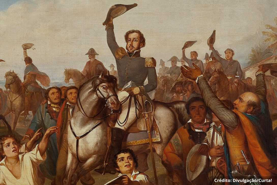 Cena de episódio da série documentário.