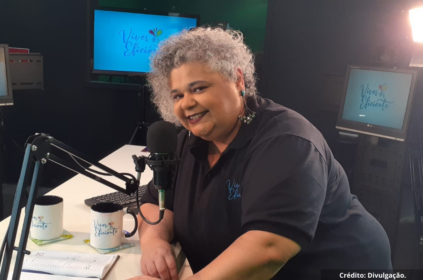 Foto da apresentadora e criadora do programa Viver Eficiente.