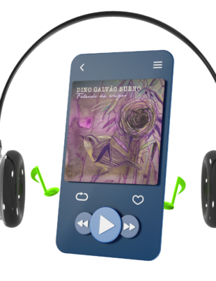 Mockup com capa do single.